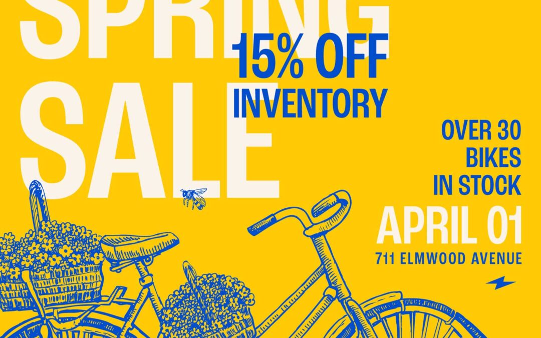 Spring Bike Inventory Sale