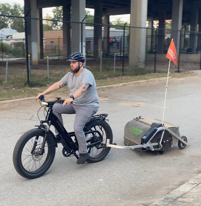 Meet Columbia&rsquo;s New Bike Lane Sweeper!